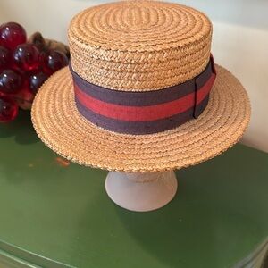 Vintage Italian straw hat. Ponte Rialto Venice Italy 🇮🇹
